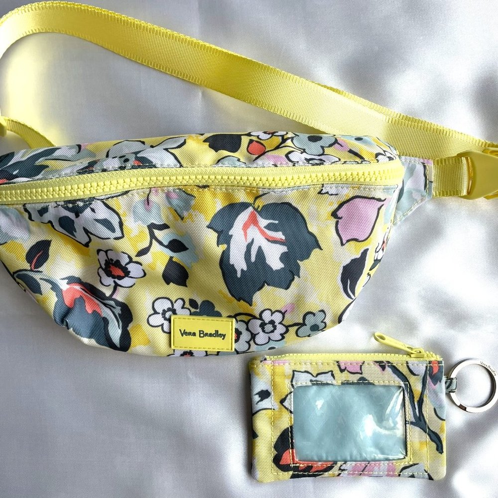 Vera Bradley belt bag & ID case NWT